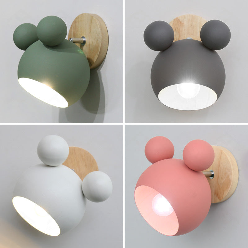 GlowMickey - Nordische Wandleuchte für Kinderzimmer