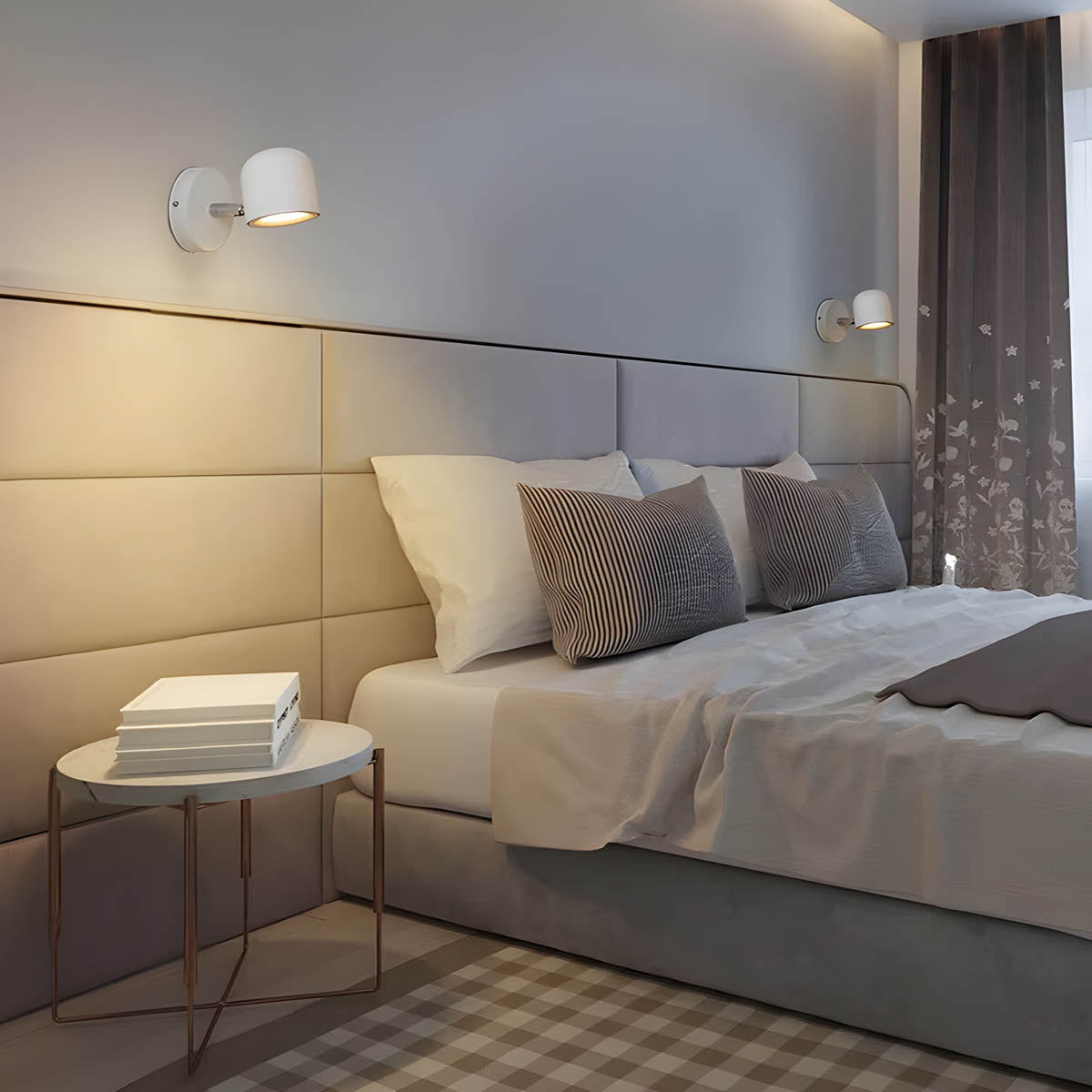 LumiFlex – Dimmbare Wandlampe mit minimalistischem Design und schwenkbarem Kopf