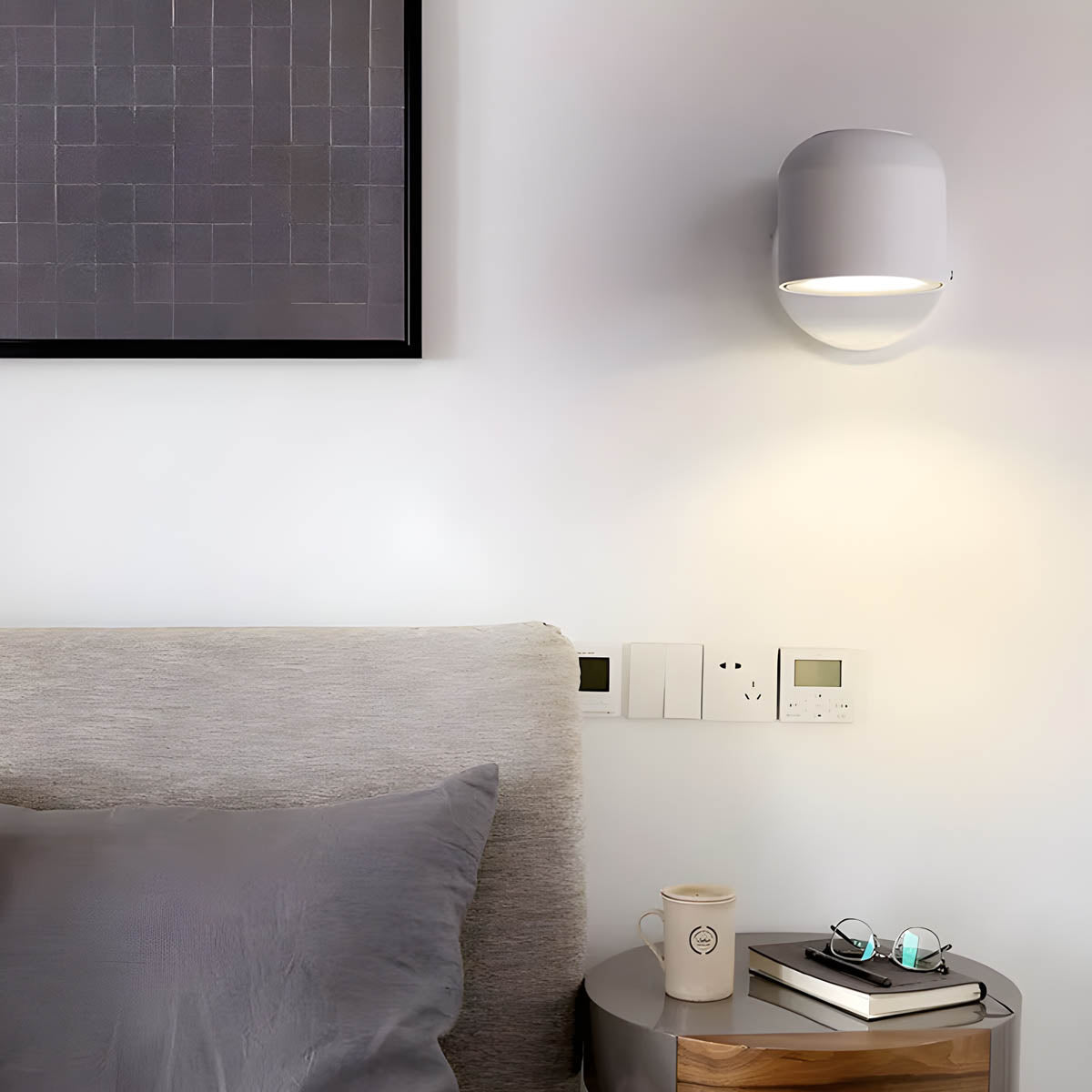 LumiFlex – Dimmbare Wandlampe mit minimalistischem Design und schwenkbarem Kopf