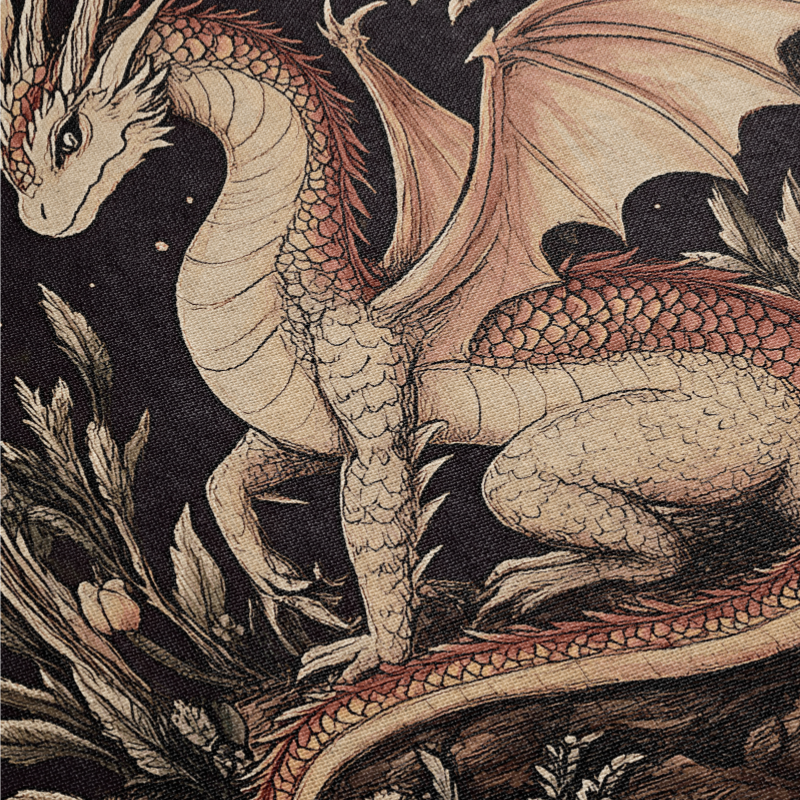 Mystic Dragon Gewebte Decke