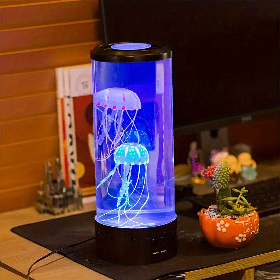 Farbwechselnde Quallen Usb-Nachtlampe