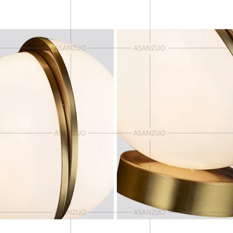 LumiSphere - Acryl runde Ball Tischlampe