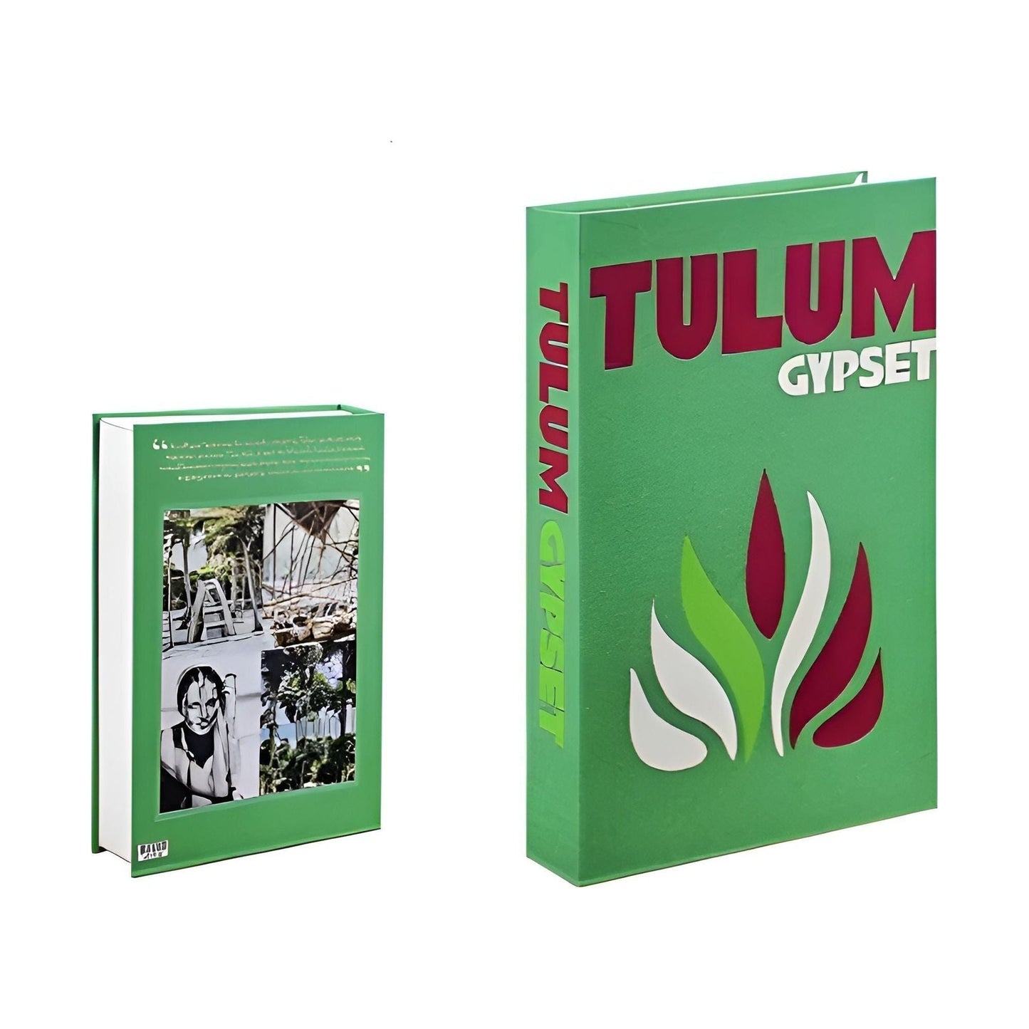 Dekorative Faux-Bücher - Reisereihe für buchige Dekoration, eleganter Wohnakzent, Fake-Bücher-Dekoration für Regale und Tische