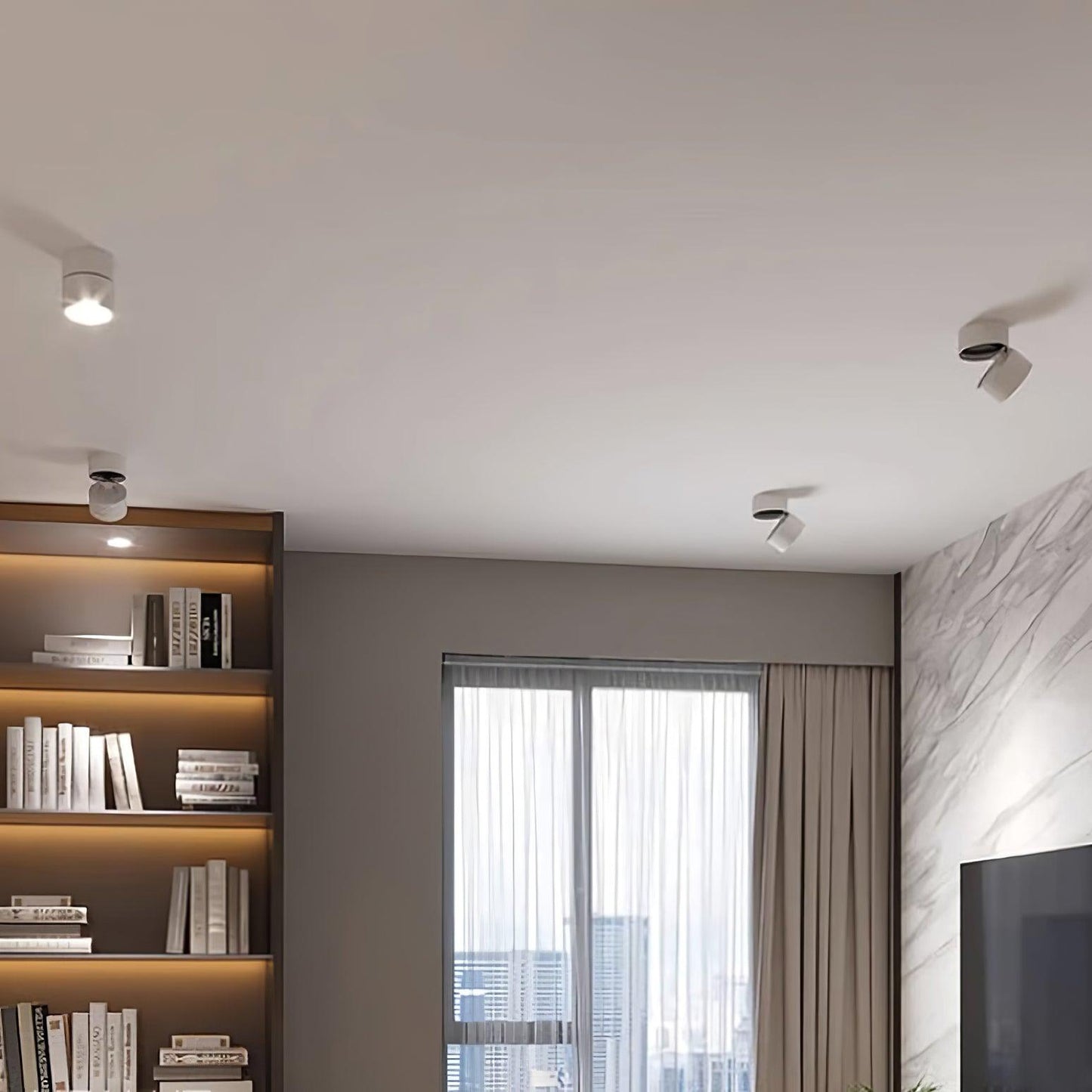 Garduru Oberfläche Deckenleuchte – Verstellbarer LED-Spotlight für elegante Innenräume