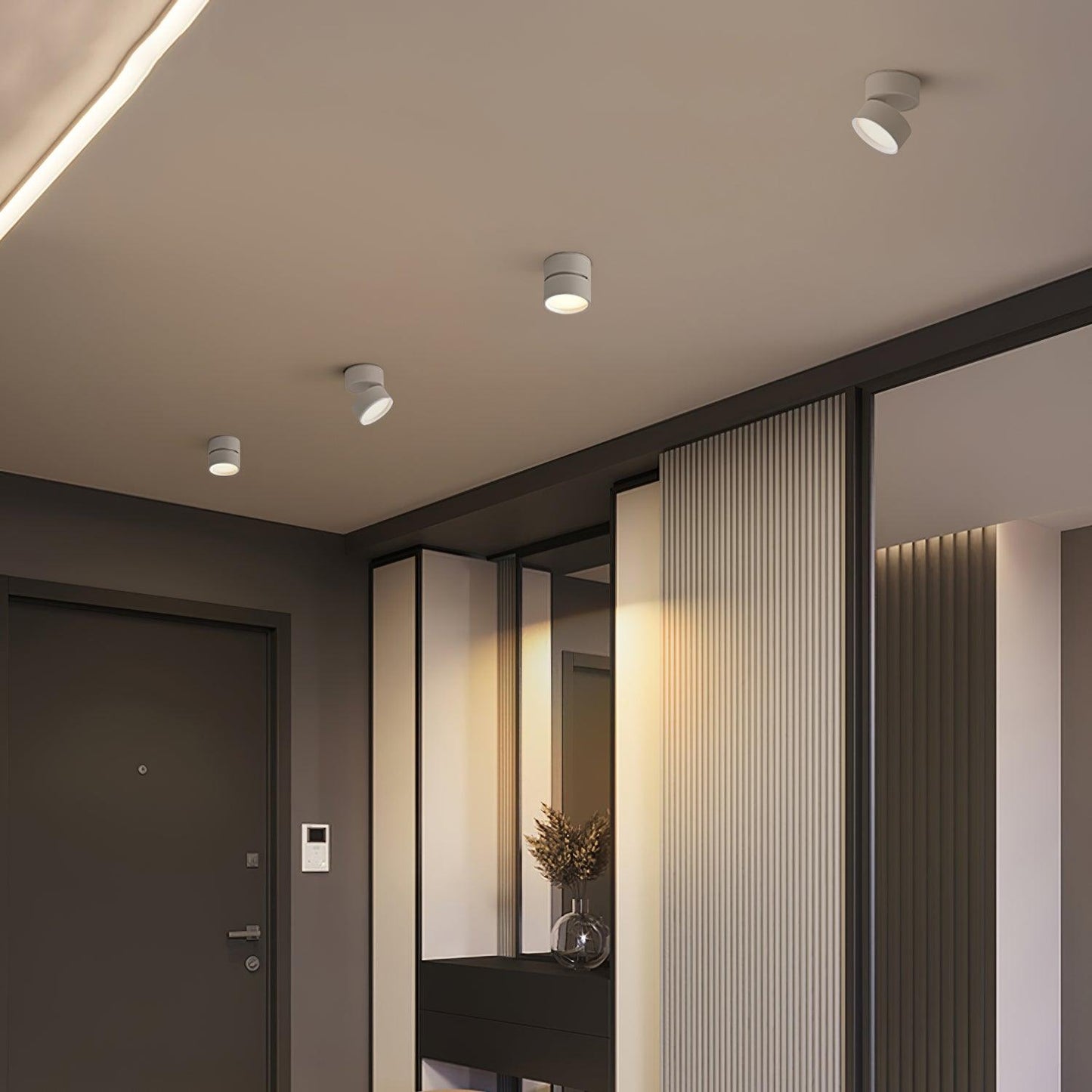 Garduru Oberfläche Deckenleuchte – Verstellbarer LED-Spotlight für elegante Innenräume