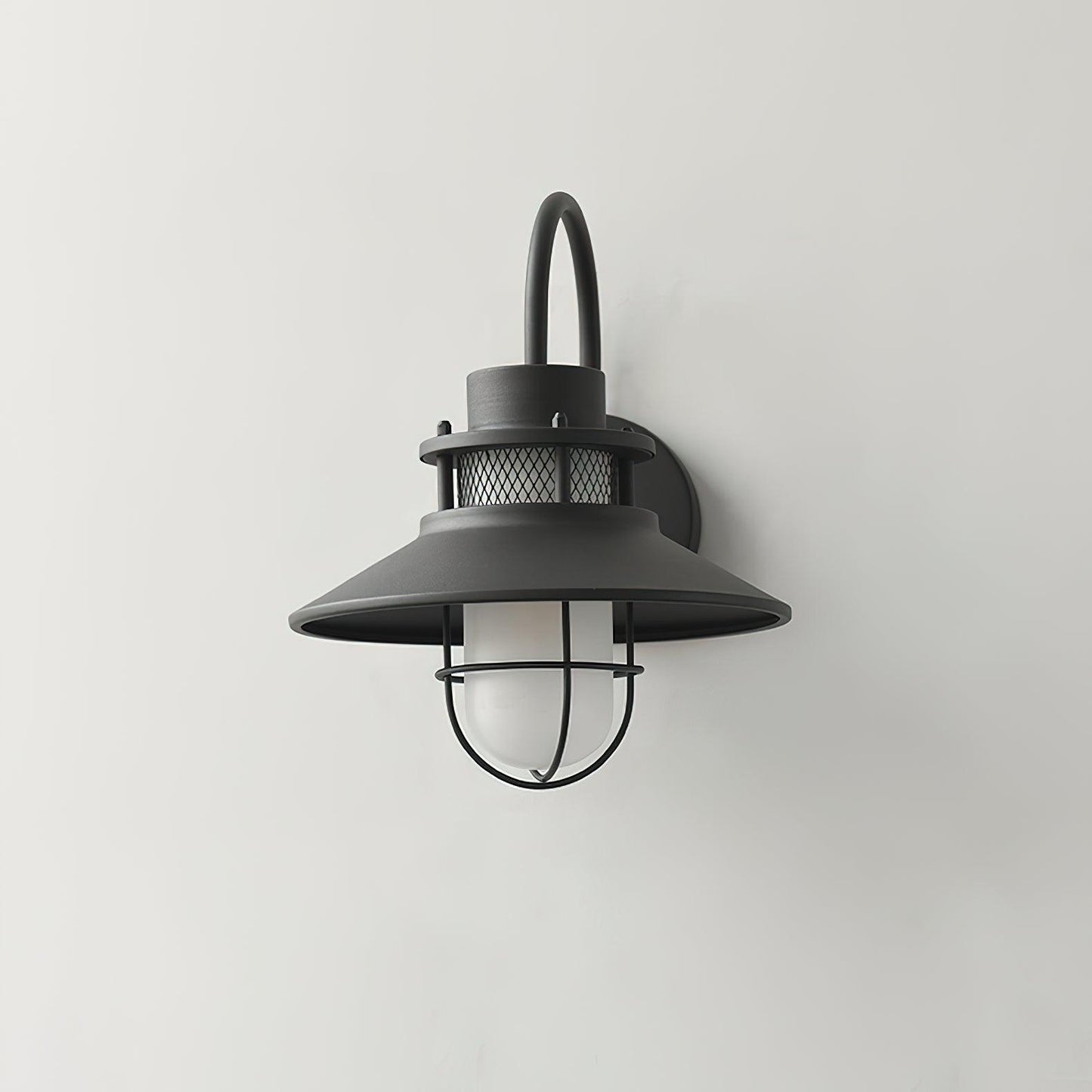 Garduru Außenwandleuchte – Wetterfeste LED-Laterne im Industrie-Stil (IP65)