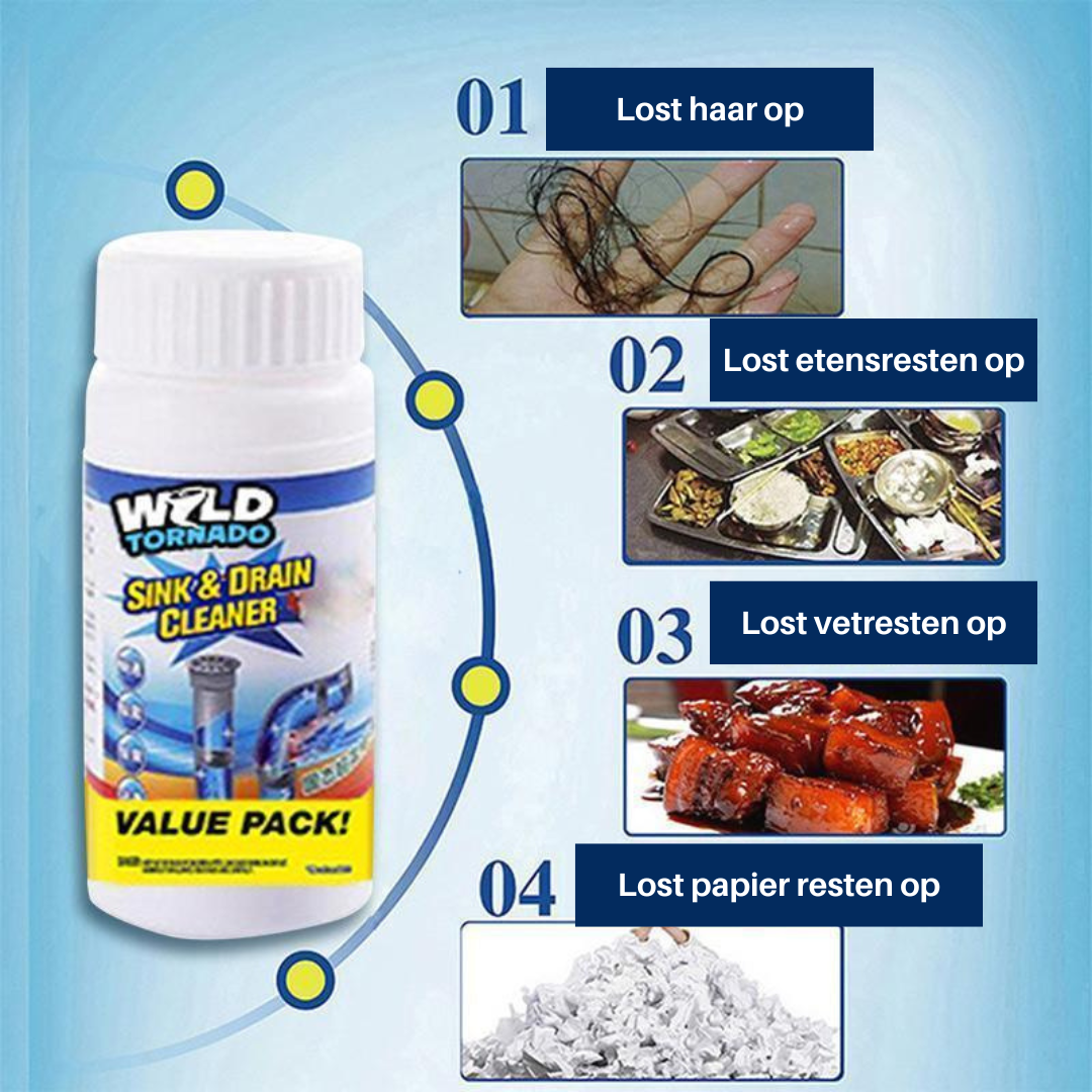 FlushMaster® Pro | 1+1 GRATIS | Nie wieder ein verstopfter Abfluss