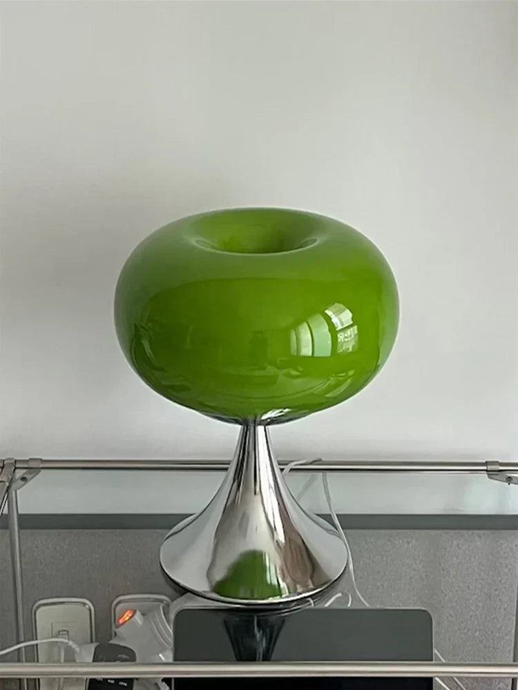 ANTIK APFEL TISCHLAMPE