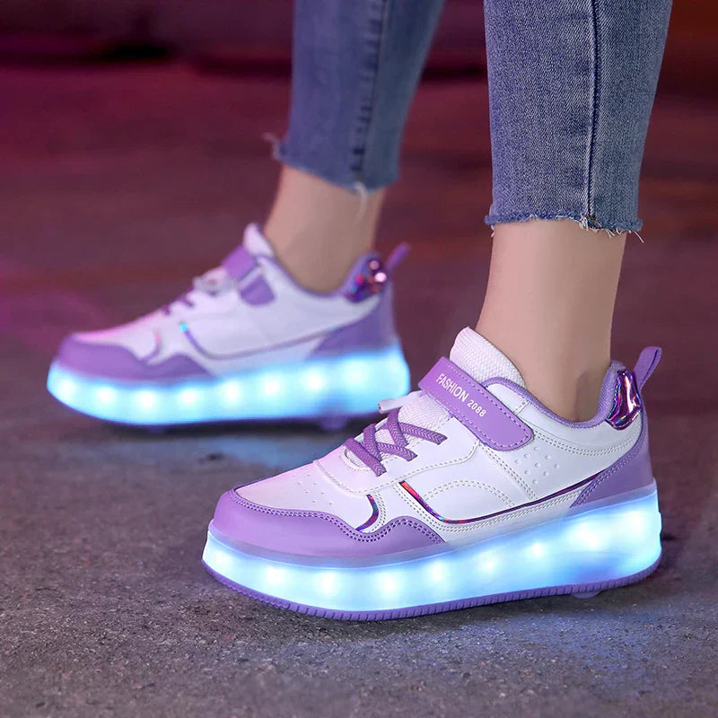 Zoe – Orthopädische Rollschuhe mit LED