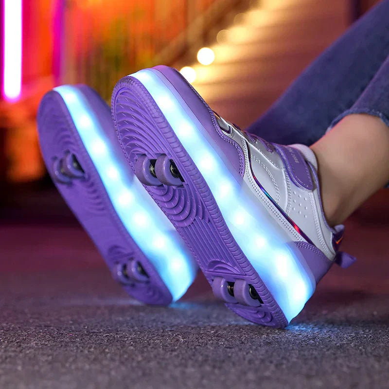 Zoe – Orthopädische Rollschuhe mit LED