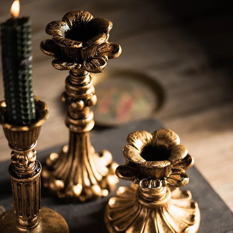 AuricGlow – Rustikaler Kerzenhalter mit elegantem Luxus für einen zeitlosen Look