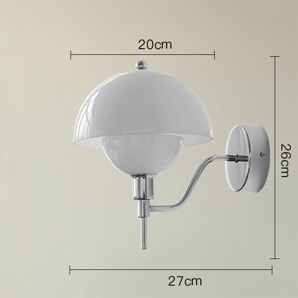 Wandleuchte Design Champignon Creme – Natürliche Eleganz und Gemütliche Atmosphäre