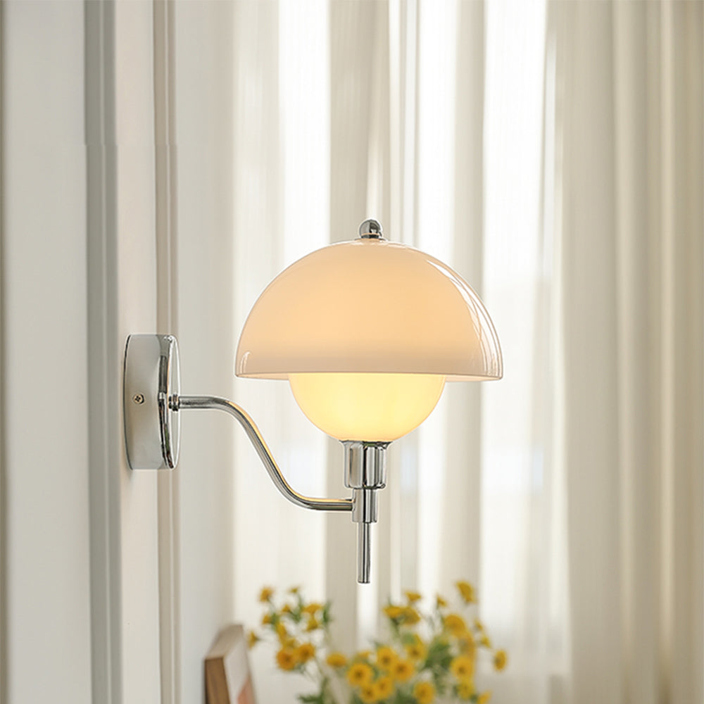 Wandleuchte Design Champignon Creme – Natürliche Eleganz und Gemütliche Atmosphäre