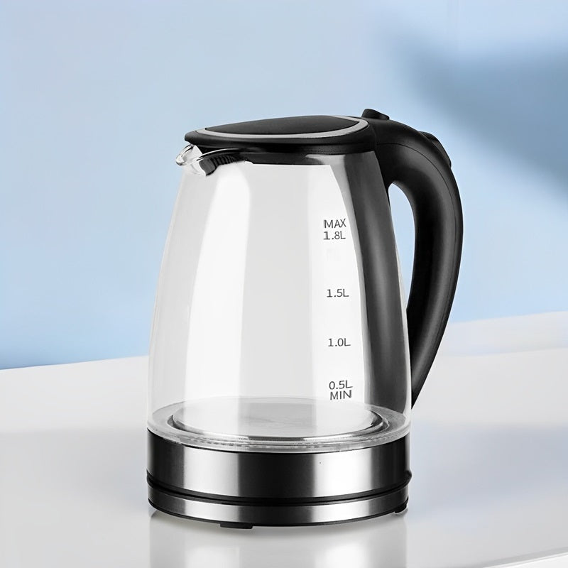1,8L Elektrischer Glas Wasserkocher mit LED-Beleuchtung