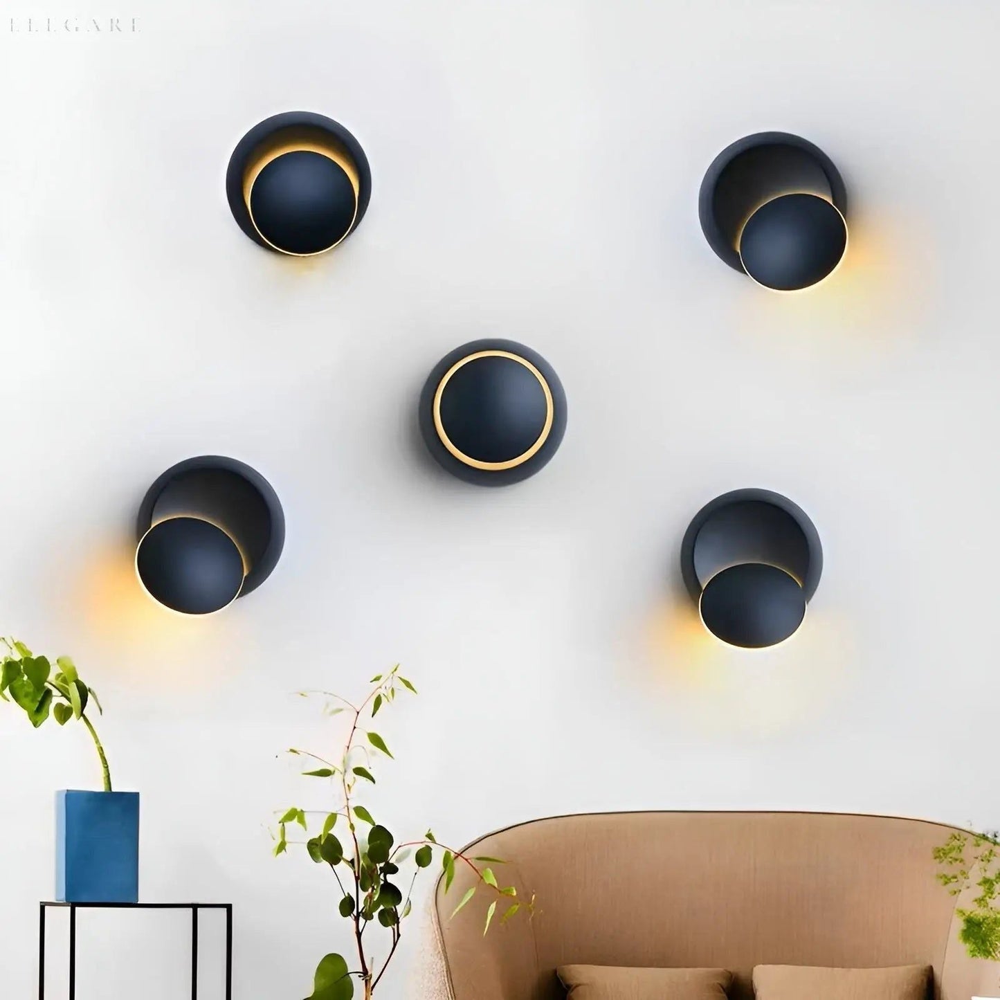 Garduru Light - 350 Grad Rotierbare Moderne Wandlampe