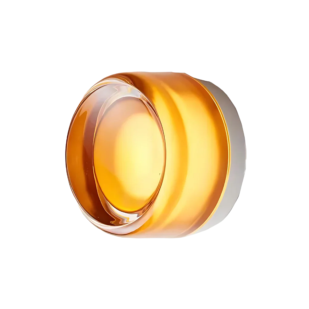 Elegante Aluminium-Wandleuchte mit Umgebungslicht – Moderne Minimalistische Wandleuchte in Rauchgrau, Weiß und Bernstein