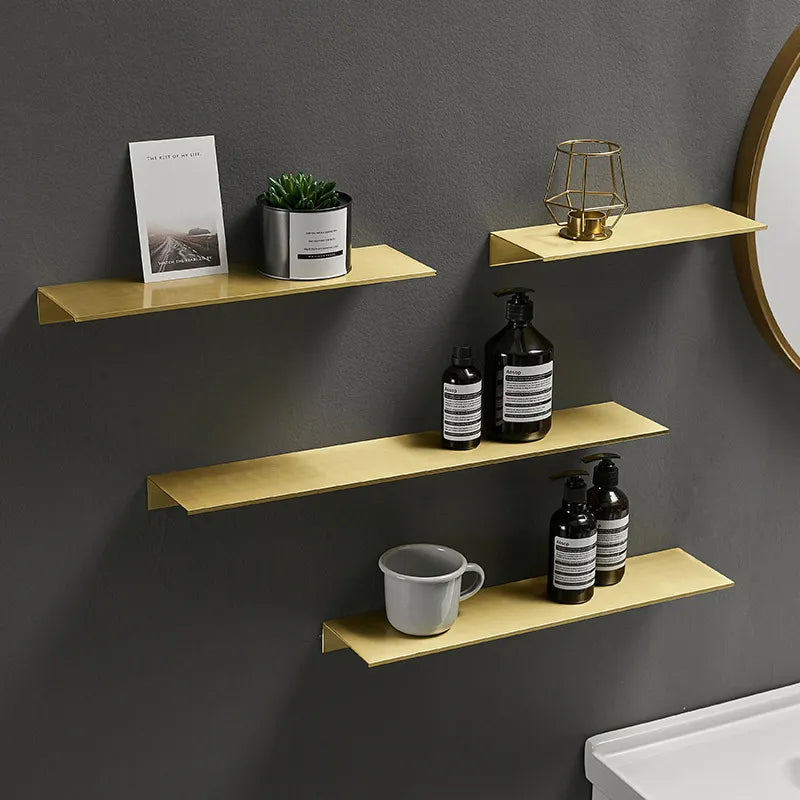 Elevare – Gebürstetes Aluminium-Lagerregal mit modernem und minimalistischem Design