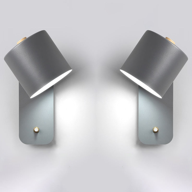Garduru - Moderne LED-Wandlampen mit Schalter für die Innendekoration