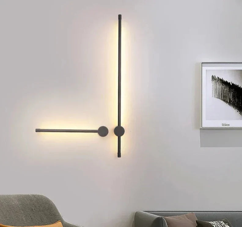 Minimale Wandlampe mit Stecker | LuxeLight