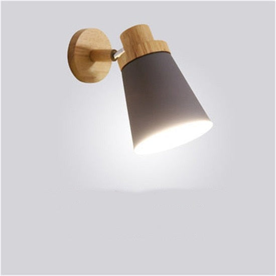 Garduru - Moderne LED Holz Wandleuchte für das Schlafzimmer