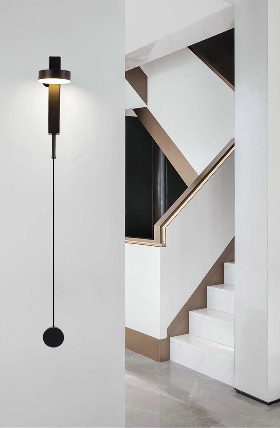 Schlanke Wandleuchte für raffinierte Beleuchtung | LuxeLight