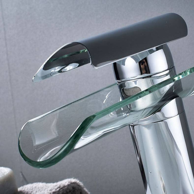 Garduru Glas Wasserfall Wasserhahn