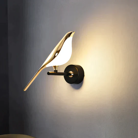Garduru LED Vogel Wandleuchte | Moderne Eleganz für Ihr Interieur