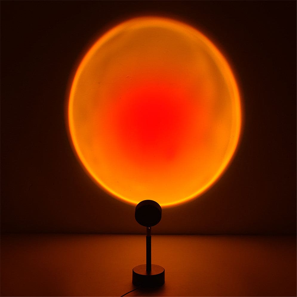LED Tischlampe mit Sonnenuntergangseffekt | SunsetGlow