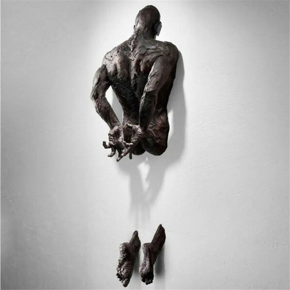 3D abstrakte Wand Skulptur
