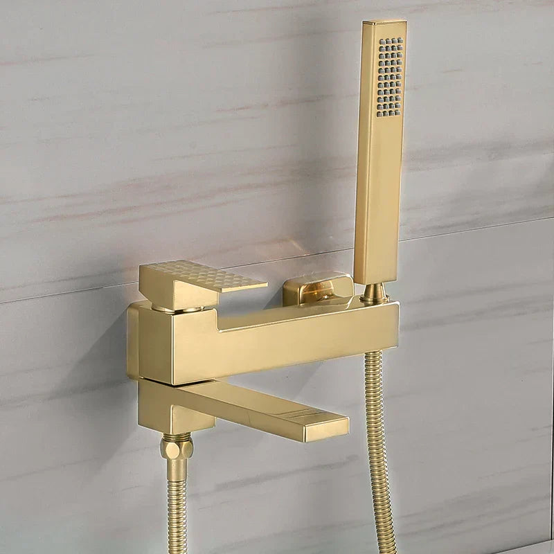 Garduru Wandhahn in Mattschwarz für modernes Badezimmerdesign