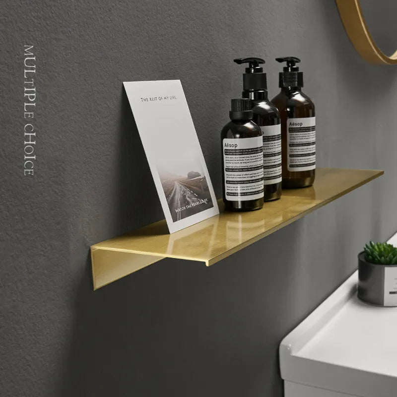Elevare – Gebürstetes Aluminium-Lagerregal mit modernem und minimalistischem Design