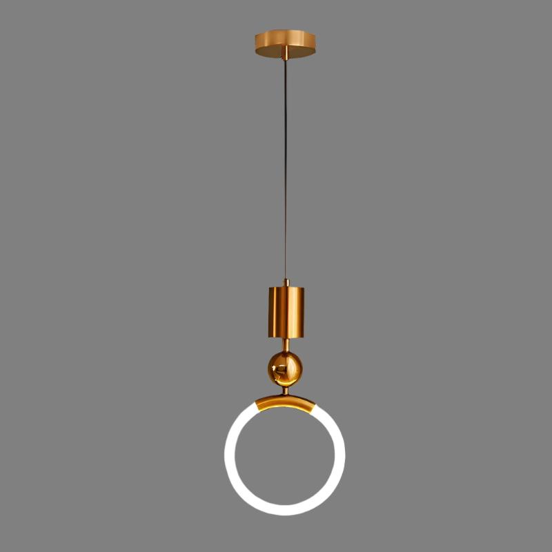 LED-Hängelampe Nordic Simple - Minimalistische Metalllampe für Küche, Esszimmer und Büro