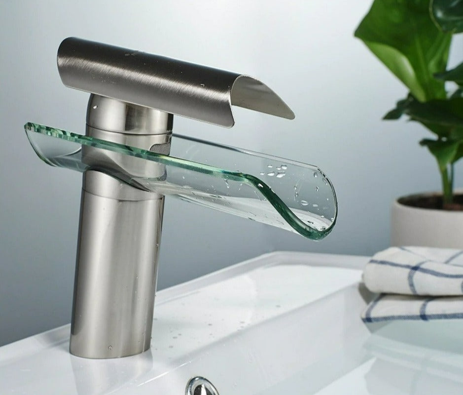 Garduru Glas Wasserfall Wasserhahn