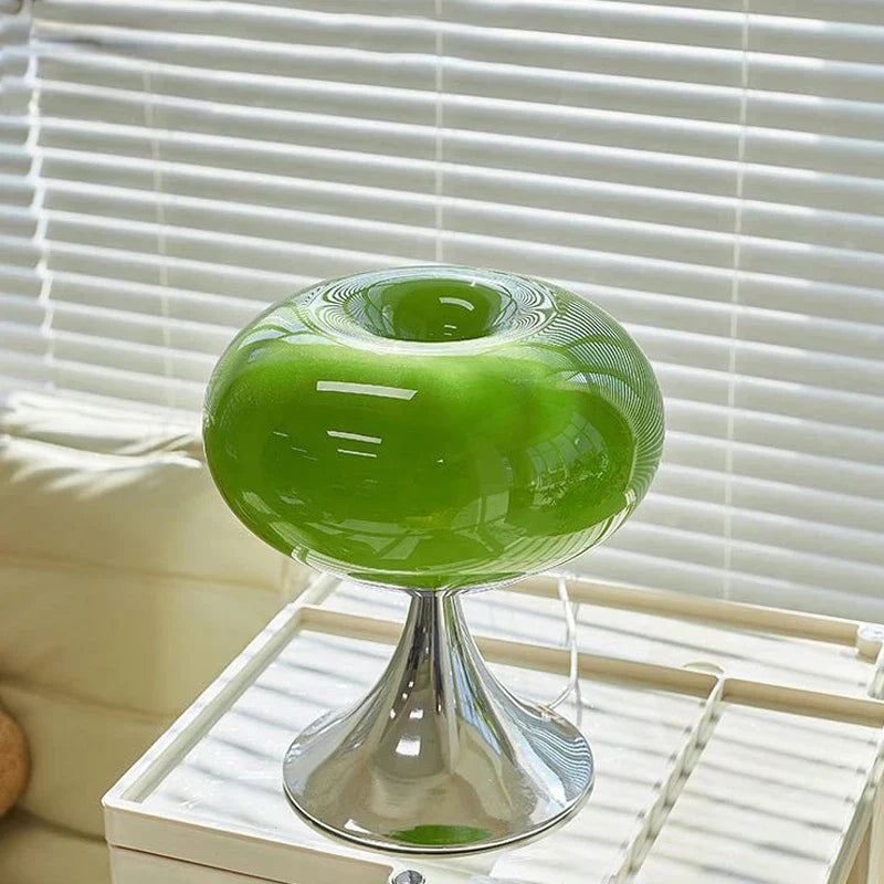 ANTIK APFEL TISCHLAMPE