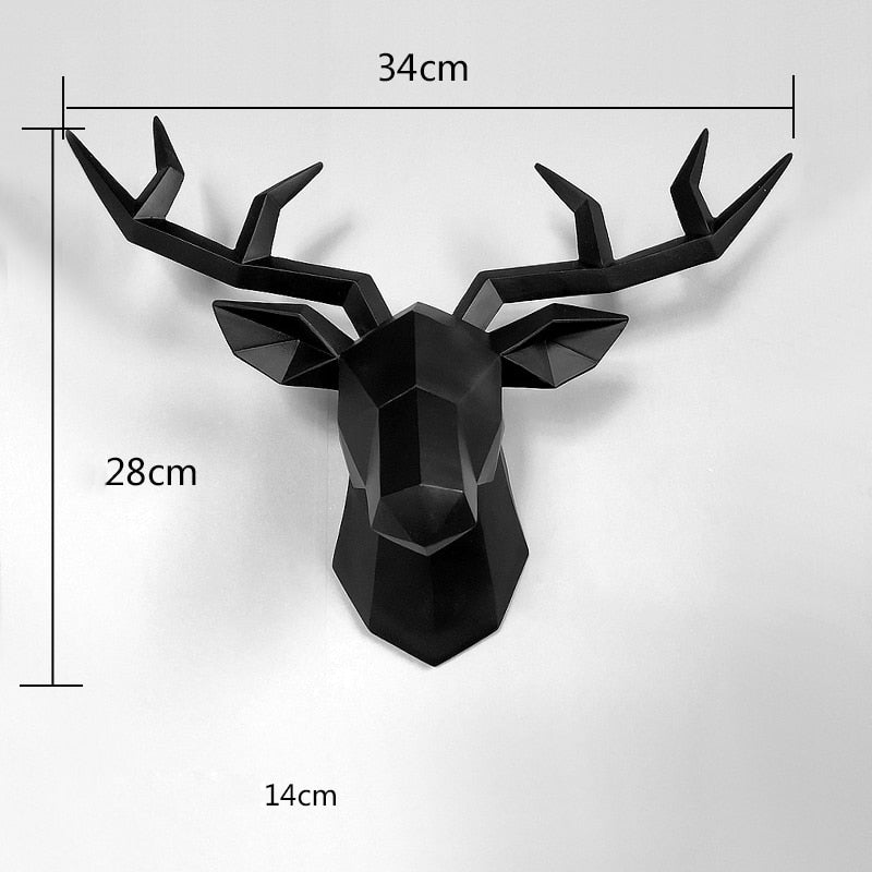 3D Rentier | Moderne Kunst "Hirsch"