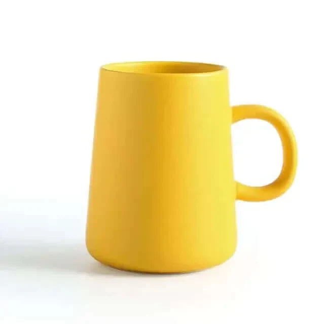 Sehr große Steinzeug-Kaffeetasse