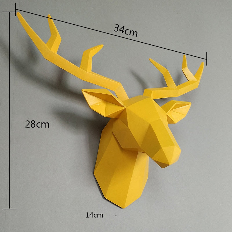 3D Rentier | Moderne Kunst "Hirsch"