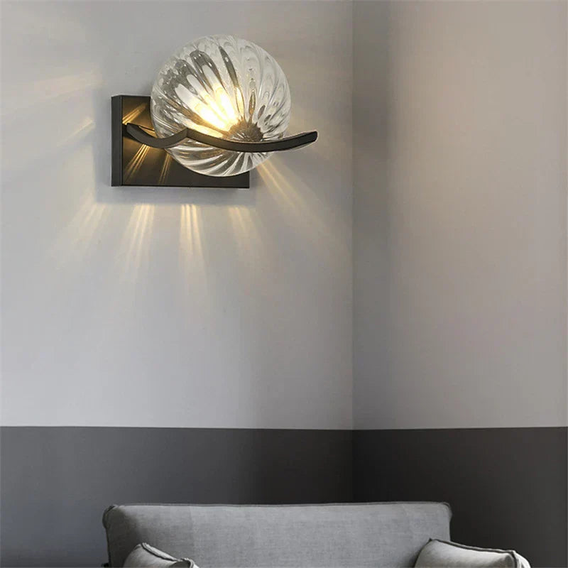 Moderne LED-Wandleuchte aus Glas – Elegantes und umweltfreundliches Design für Wohnzimmer, Schlafzimmer und Flur