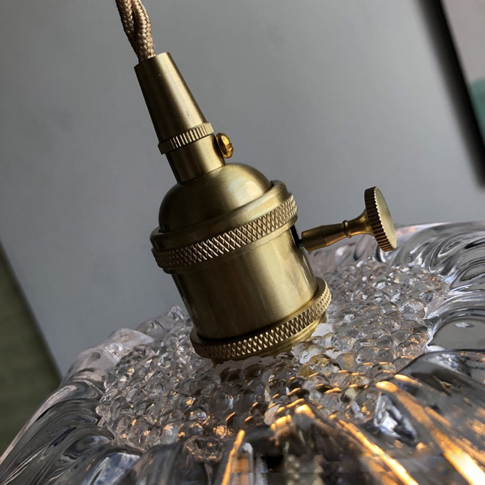 RoyaleGlow Charmante Vintage Blumen Glas Pendelleuchte – Elegante Beleuchtung für Zuhause & Essbereich