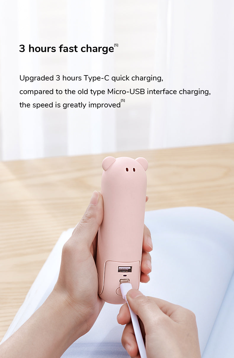 Garduru | Tragbarer Mini-Ventilator + Powerbank + Taschenlampe + USB in 1 GADGET