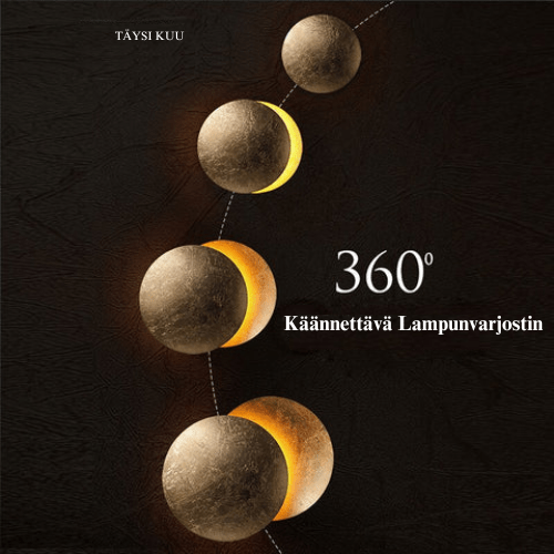 Eclipse Wandleuchte – Mondfinsternis Design