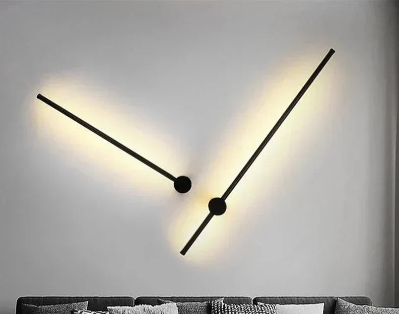 Minimale Wandlampe mit Stecker | LuxeLight