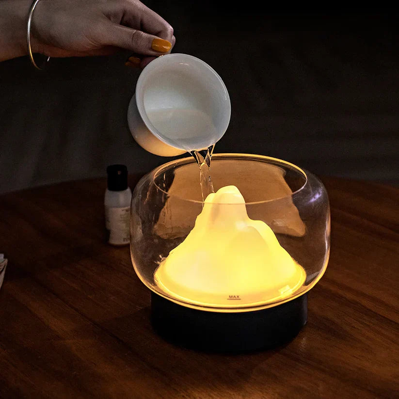 Royaleva Glint Luxus Duftdiffusor - Eleganter Aroma Diffusor mit Ambient LED-Beleuchtung