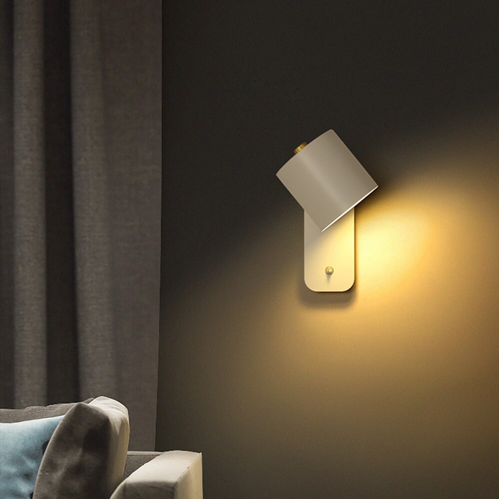 Garduru - Moderne LED-Wandlampen mit Schalter für die Innendekoration
