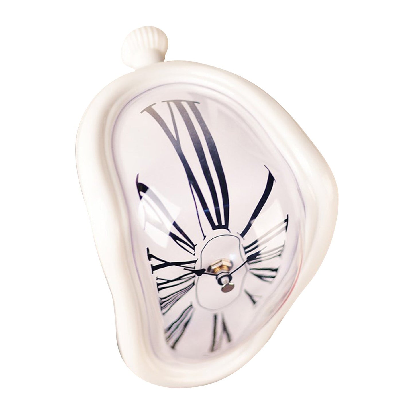 DaliTime – Künstlerische Schmelzender Uhr mit ikonischem Elegant für Tisch oder Regal
