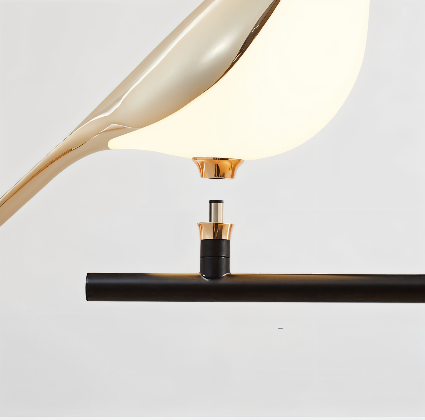 Aves Glow - Goldener Vogel Drehbare Wandleuchte - Dekorative Wandleuchte LED