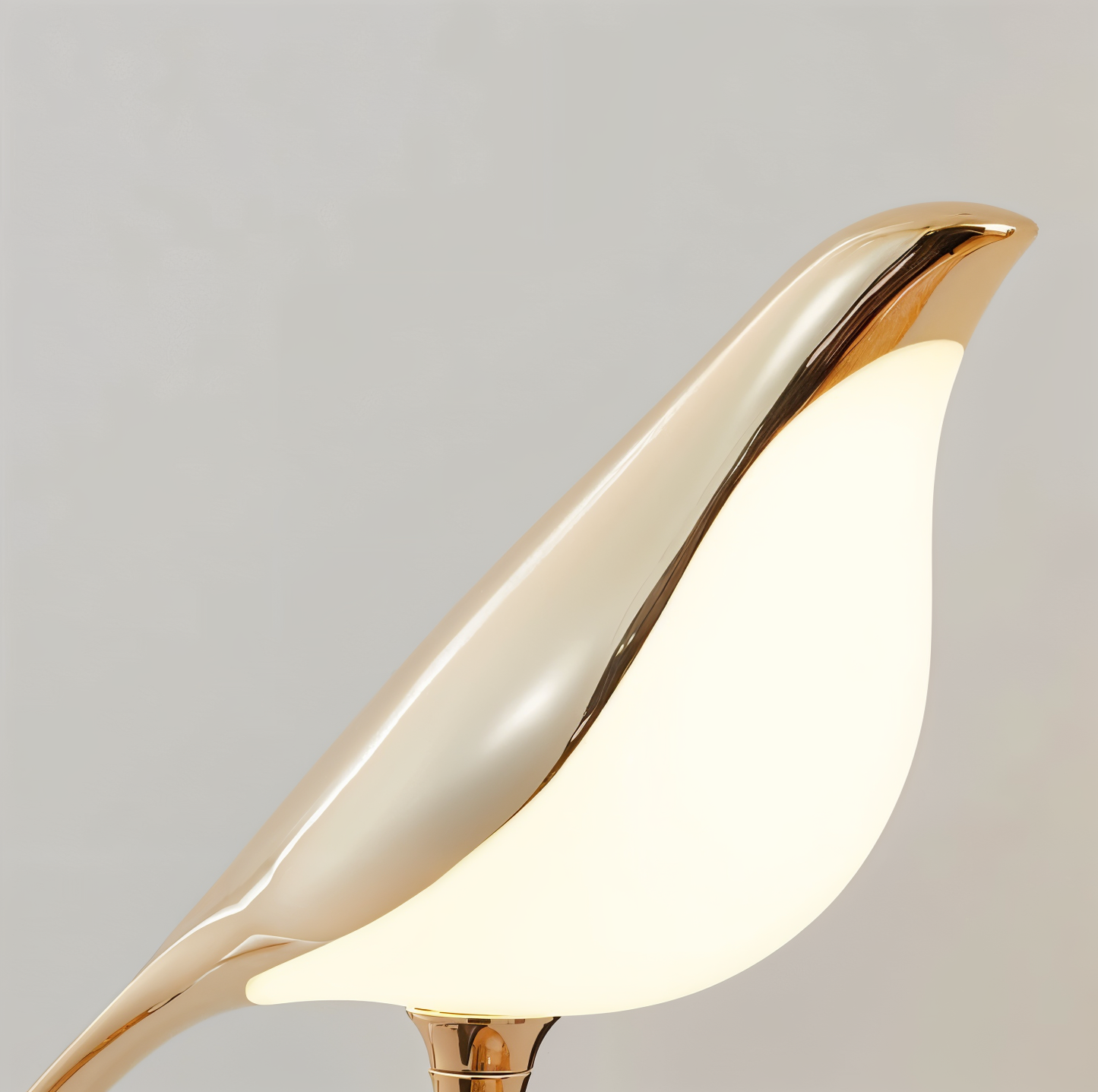 Aves Glow - Goldener Vogel Drehbare Wandleuchte - Dekorative Wandleuchte LED