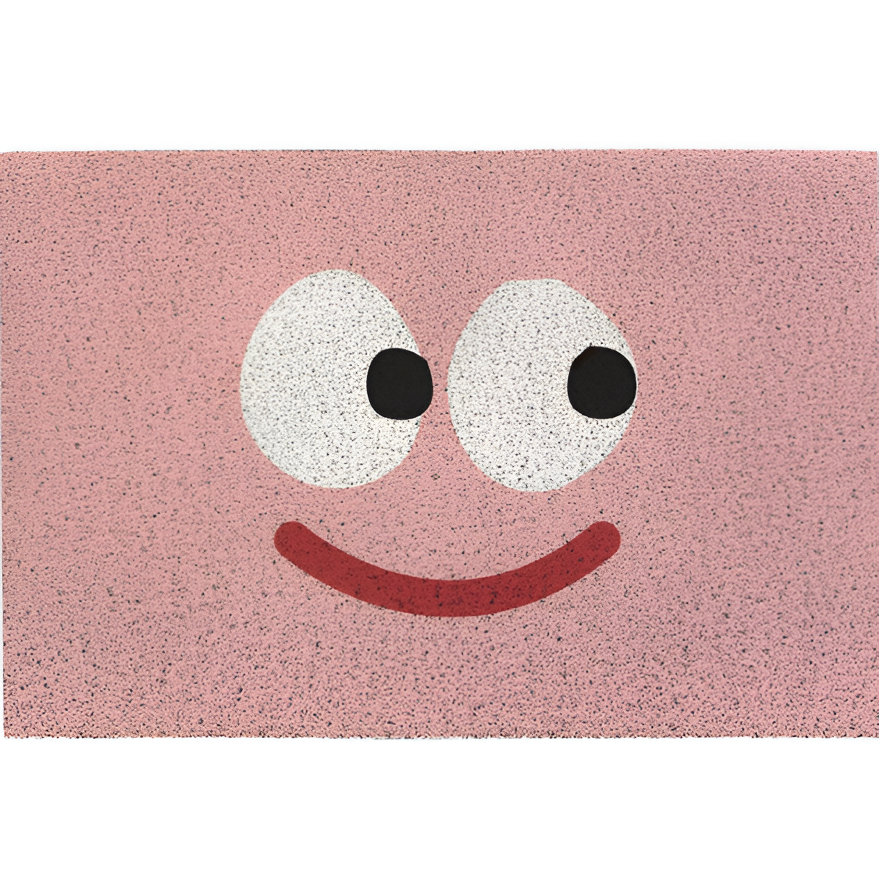 Cheeky Fußmatte - Niedlicher Smiley Bedruckter PVC Rutschfester Eingangsteppich