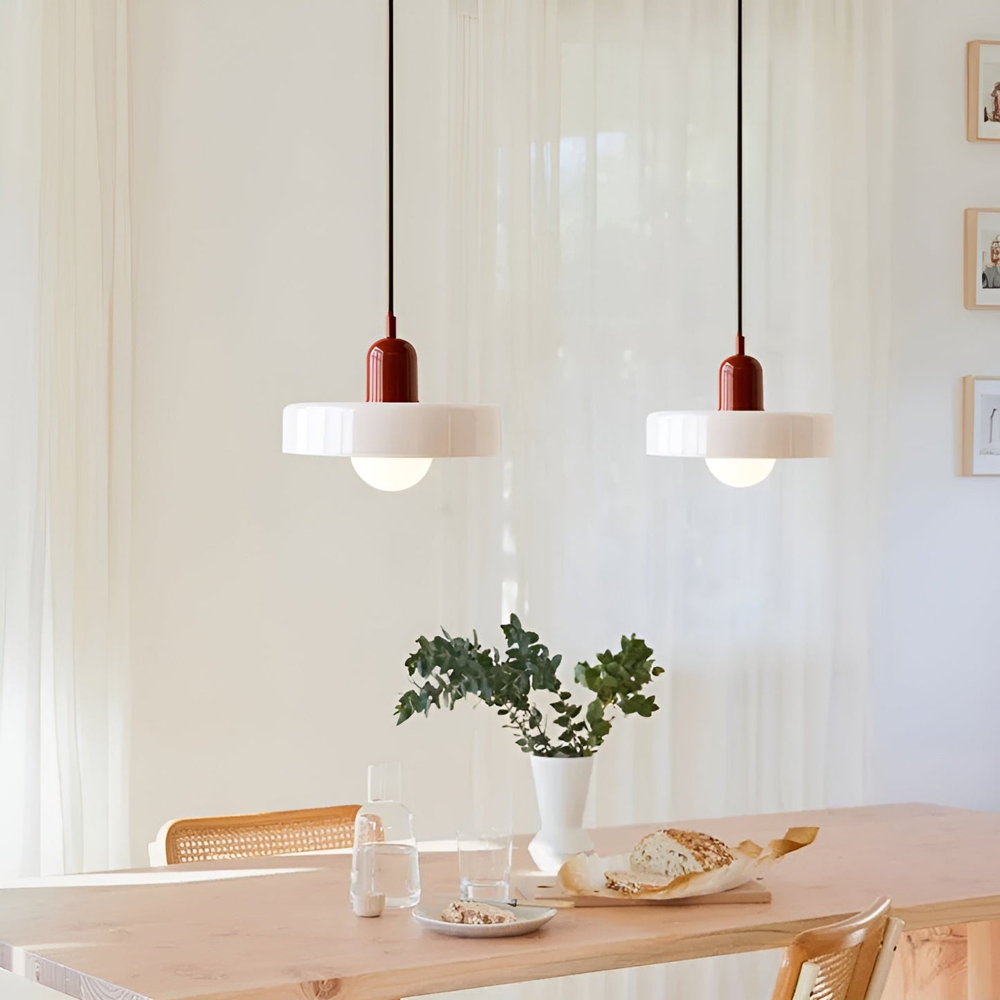 GlampGlow - Verstellbare und farbige Glaskonstruktion, moderne Wandleuchte