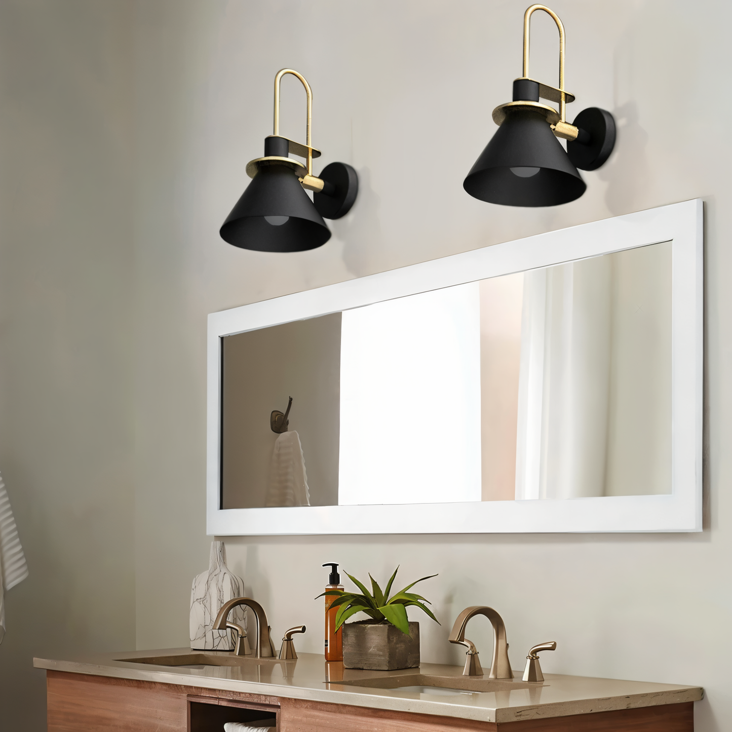 ConiBeam Wandlampe - Postmoderne Trompeten Wandlampe Design - Stilvolle Wandlampen LED